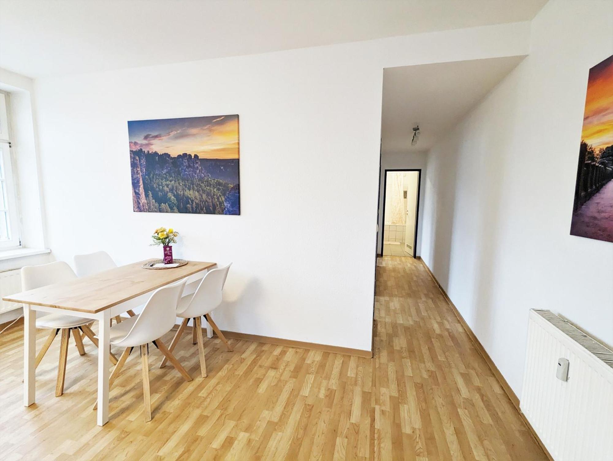 Hw3 - Urlaubsmagie - Helle, Grosse Wohnung Mit Pool Sebnitz Luaran gambar