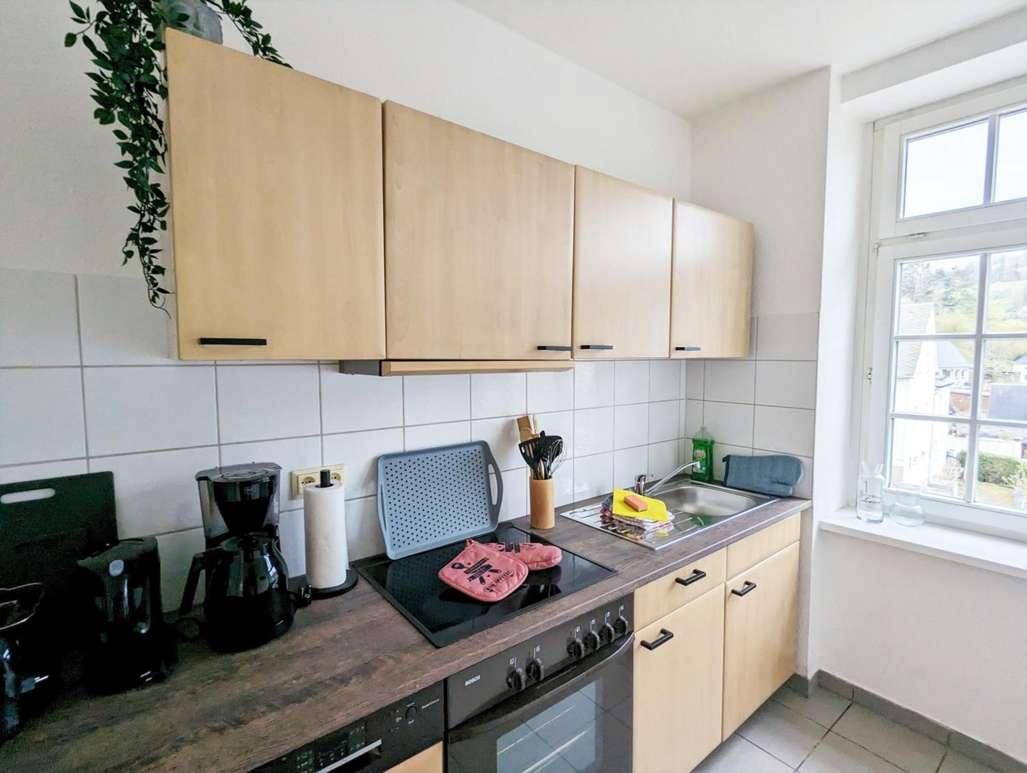 Hw3 - Urlaubsmagie - Helle, Grosse Wohnung Mit Pool Sebnitz Luaran gambar