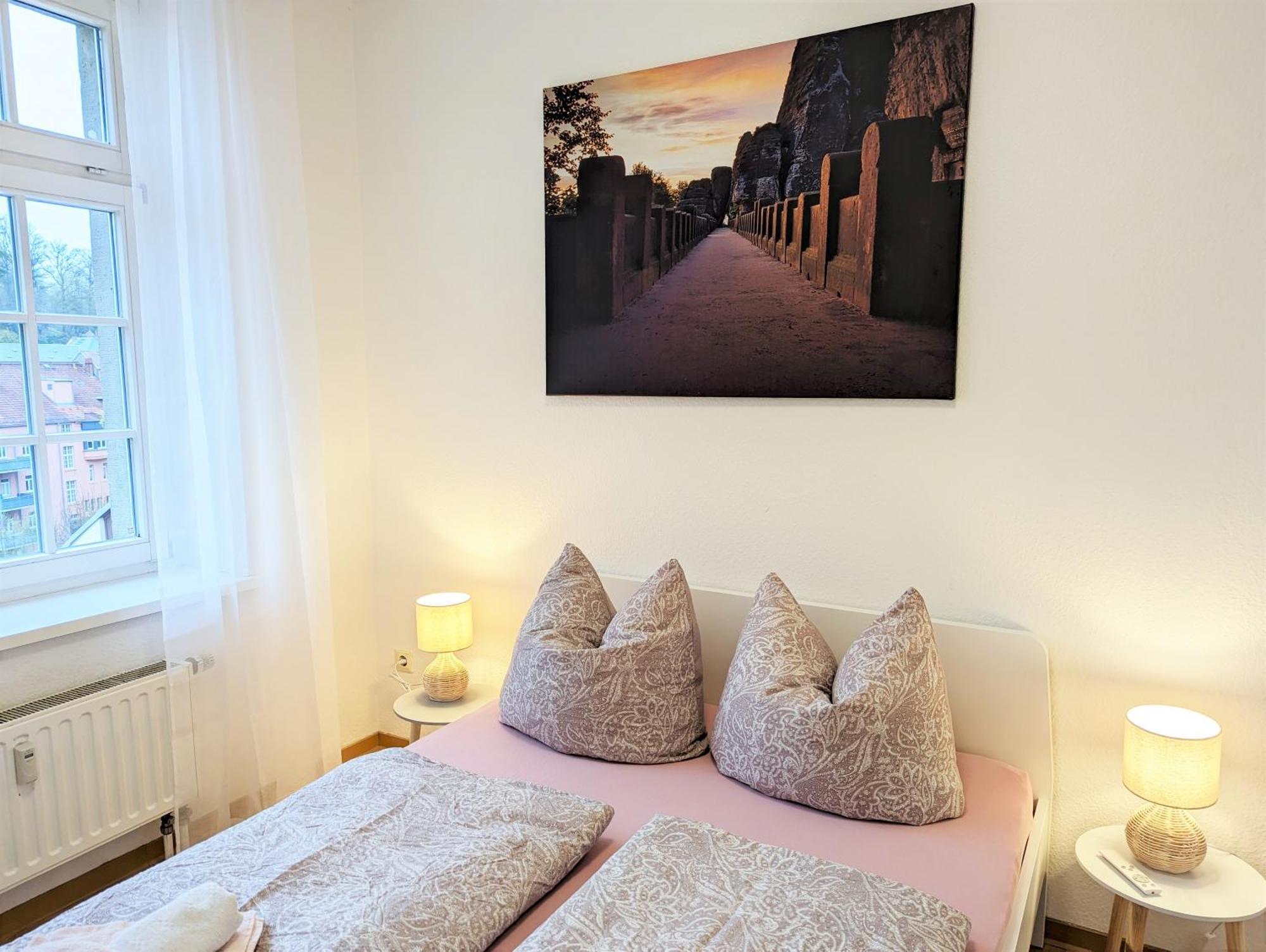 Hw3 - Urlaubsmagie - Helle, Grosse Wohnung Mit Pool Sebnitz Luaran gambar