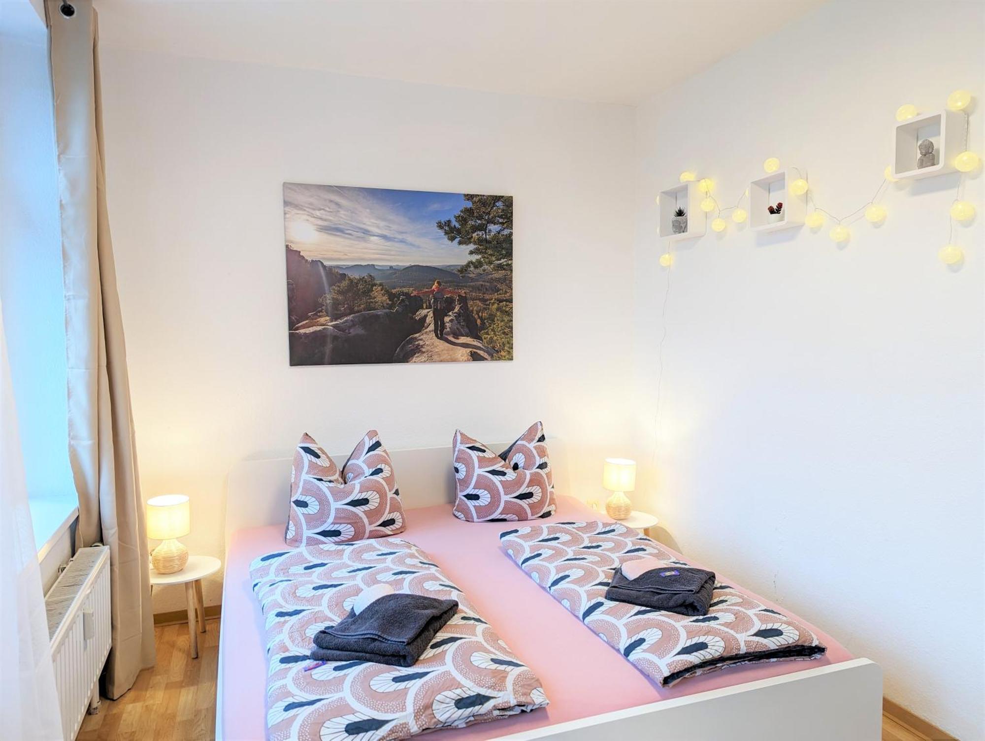 Hw3 - Urlaubsmagie - Helle, Grosse Wohnung Mit Pool Sebnitz Luaran gambar